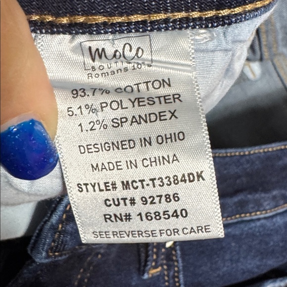 All About You Straight Leg Tummy Control Jeans - Picture 4 of 4